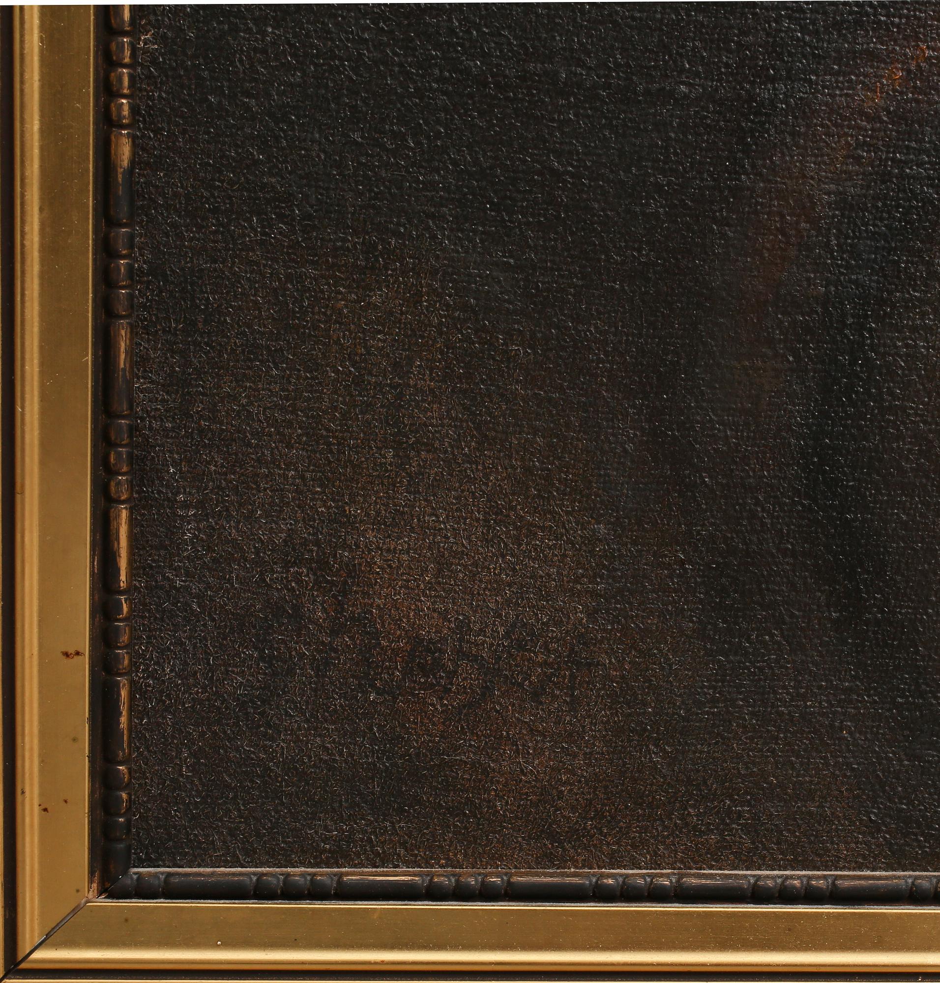 OKÄND KONSTNÄR, olja på duk, 1900-talets första hälft.