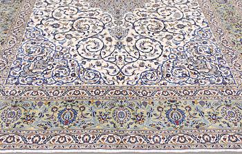 A carpet, Keshan, ca 406 x 300 cm.