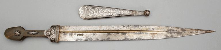 KINDJAL, silver, Ryssland/Kaukasien, 1885.