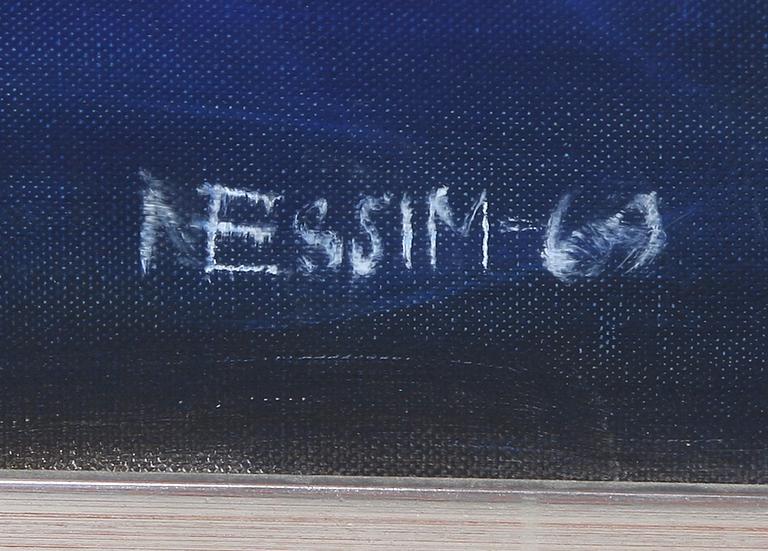SUZANNE NESSIM, olja på duk, sign o dat -69.