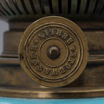 FOTOGENLAMPA, märkt "Stobwasser Berlin", 1800-talets slut.