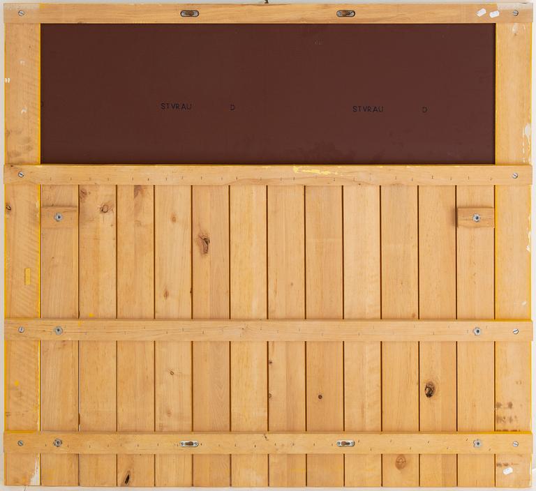 Lennart Olsson, hallspegel, s.k . spegelpanel, "Ritual", IKEA, 1970-tal.