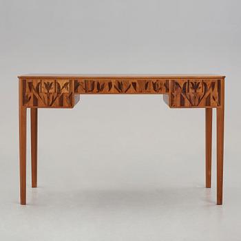 Carl Malmsten, a "Nefertite" desk, Stockholm 1940's-50's.