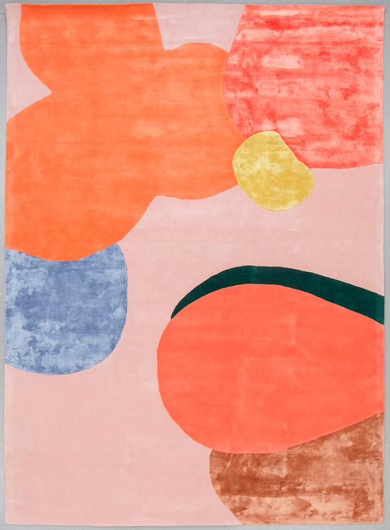 A carpet,  "Poppykalas", tufed, Layered, ca 350 x 250 cm.