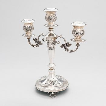 Kandelaber, sterlingsilver, Grekland 1900-talets mitt.