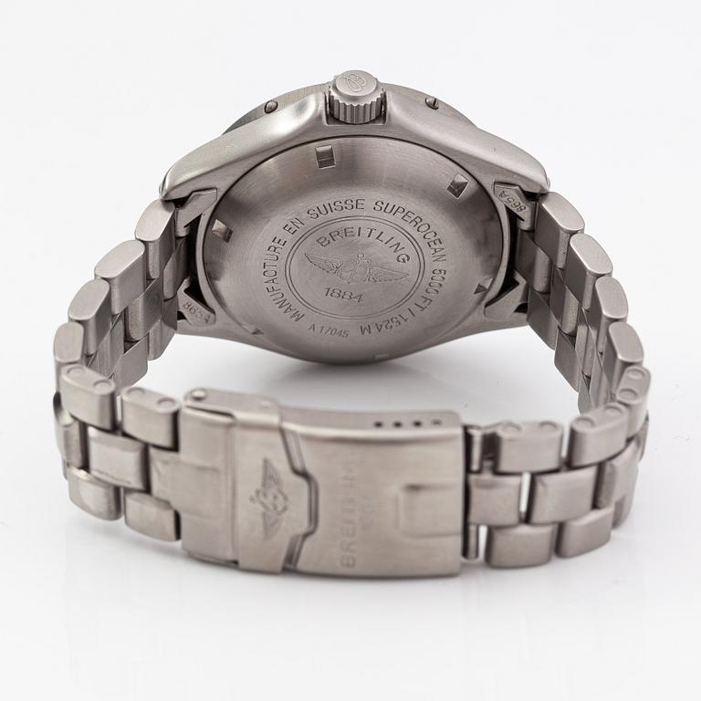 Breitling, Superocean, wristwatch, 41 mm.