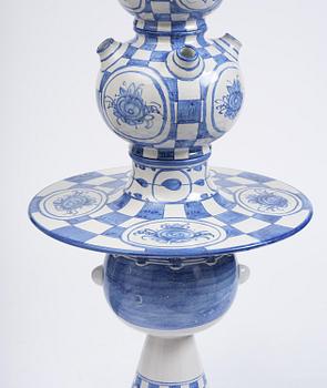 Björn Wiinblad, an imposing ceramic sculpture, Denmark, signed and dated 1971.