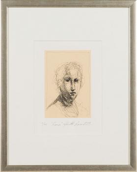 Kuutti Lavonen, etching, signed and dated 2008, numbered 4/75.