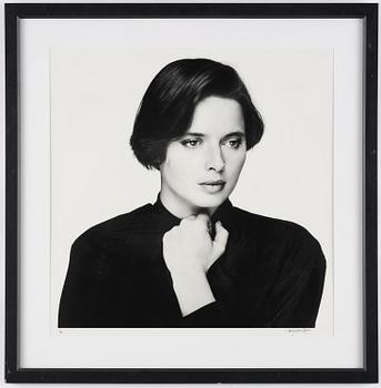 Terry O'Neill, "Isabella Rossellini, London", 1984.
