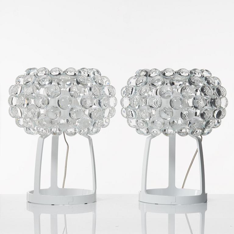 Patricia Urquiola & Eliana Gerotto, bordslampor, ett par, "Caboche Piccola", Foscarini, Italien, efter 2005.