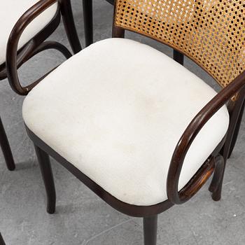 Eight rmchairs, second half of the 20th century.