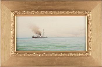 ALBERT BERG, olja på duk, sign o dat Alb. Berg 93.