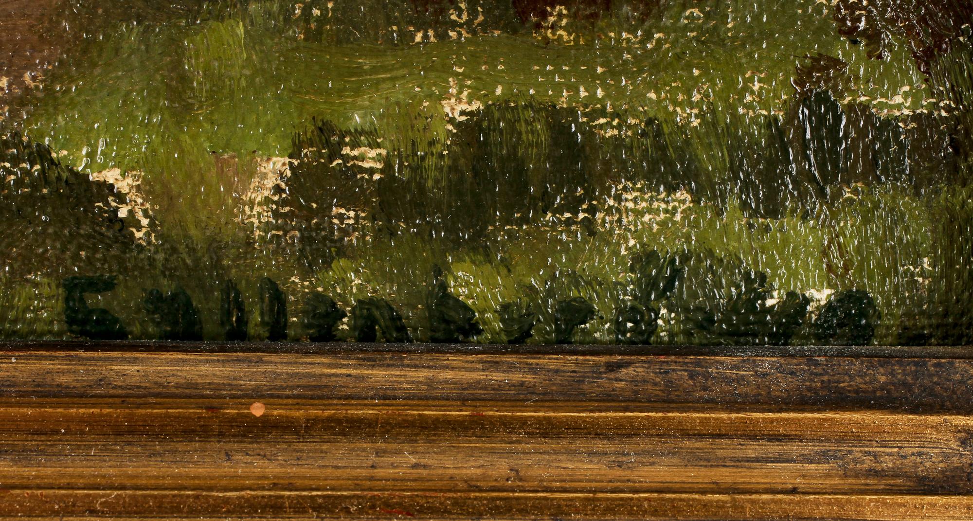 OSSIAN GYLLENBERG, olja på duk, signerad och daterad.