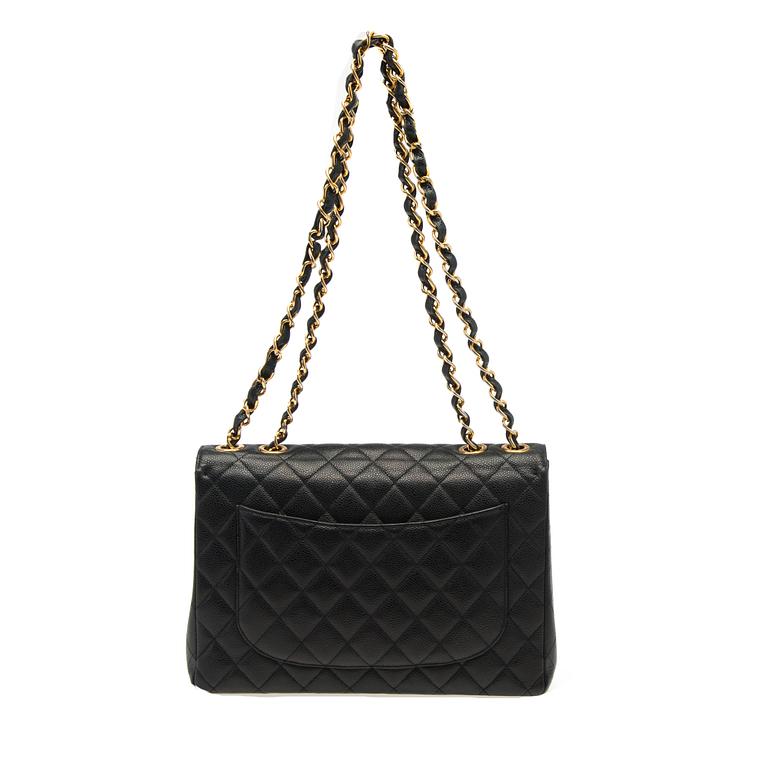 LAUKKU, "Jumbo Single Flap Bag", Chanel.