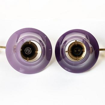 Hans-Agne Jakobsson, Vägglampor, ett par, modell V241, Markaryd.