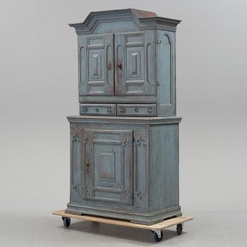 A 18th century baroque cabinet.