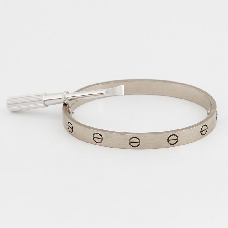 A Cartier "Love" bracelet.