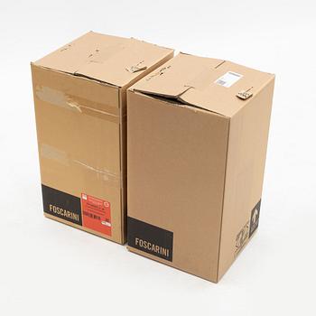 Taklampor, ett par, "Aplomb", Foscarini.