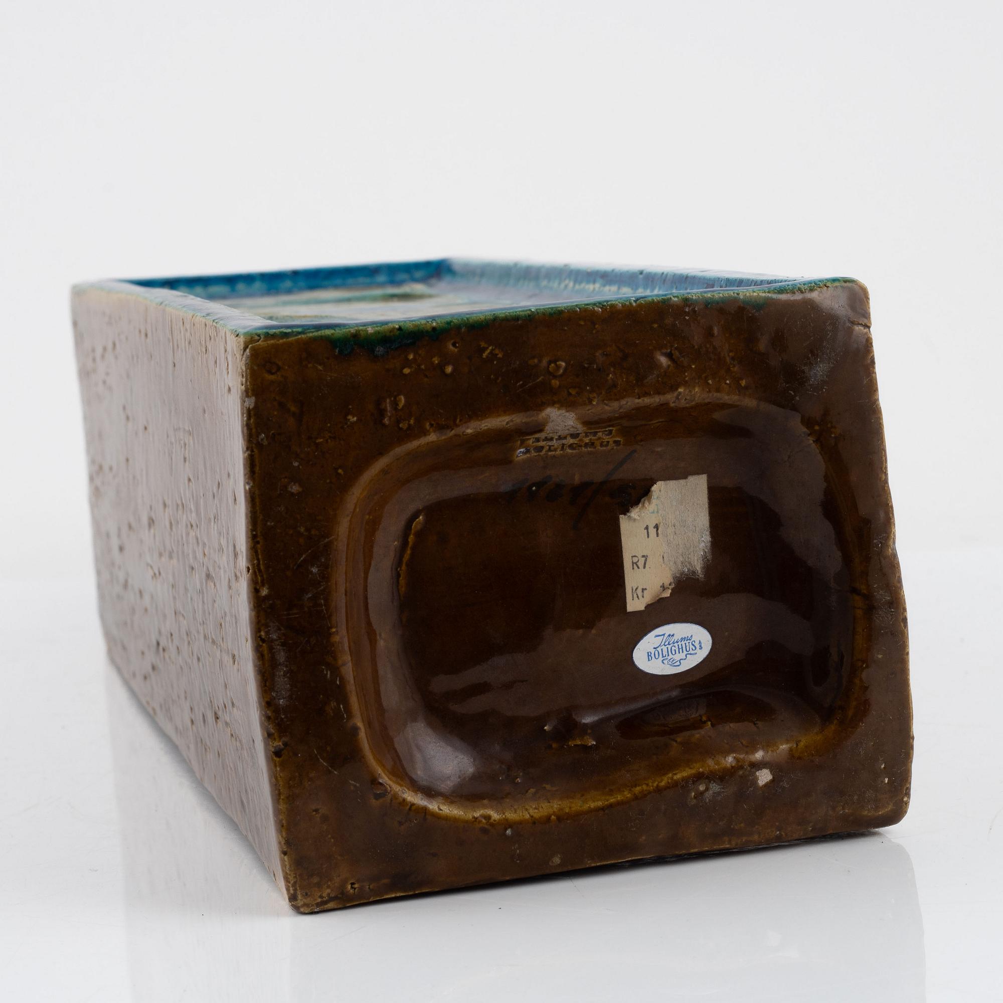 A stoneware vase, Denmark, marked illums Bolighus, second half of te 20th century.