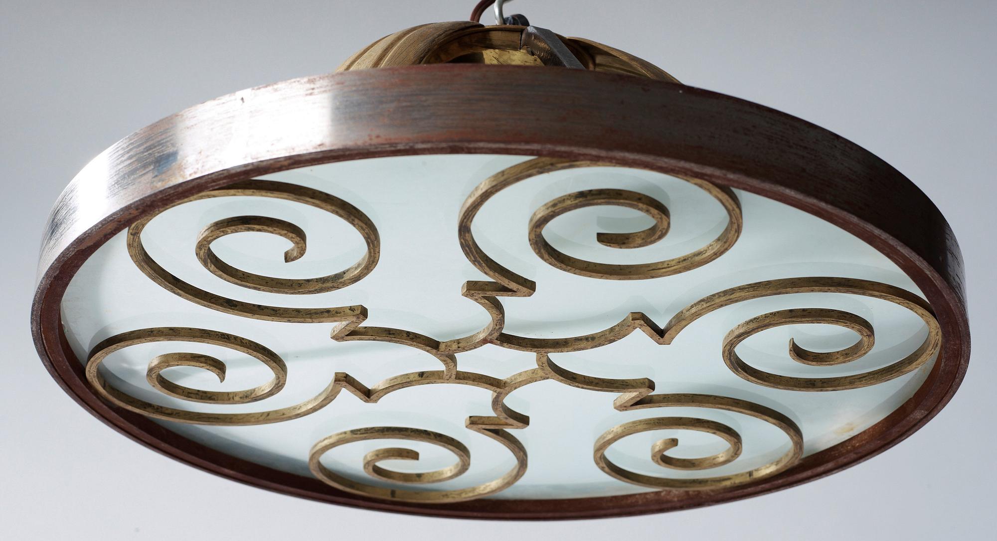 LARS HOLMSTRÖM, takarmatur, Arvika, Swedish Grace, 1920-30-tal.