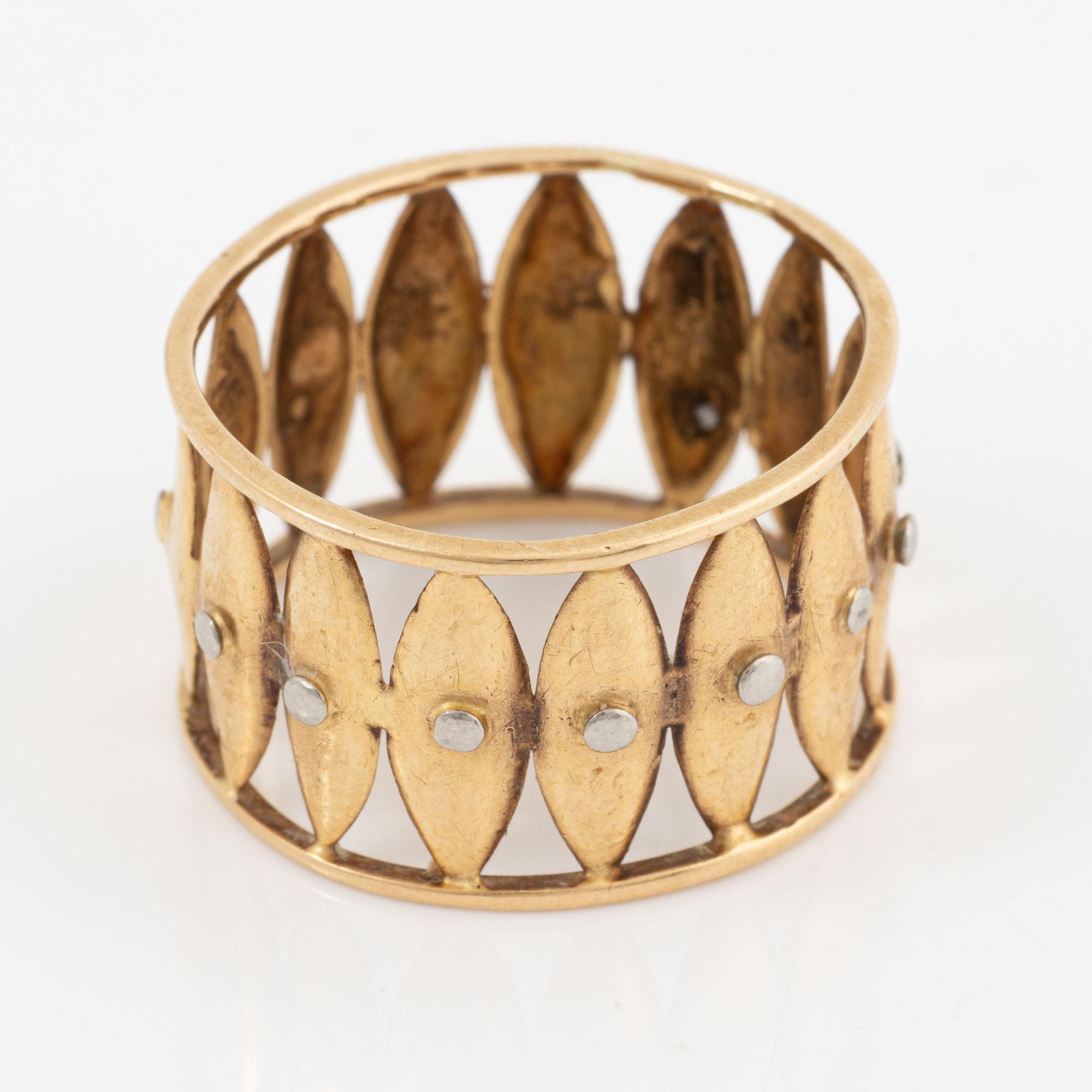 Ring, Stigbert, Engelbert, 18K gold.