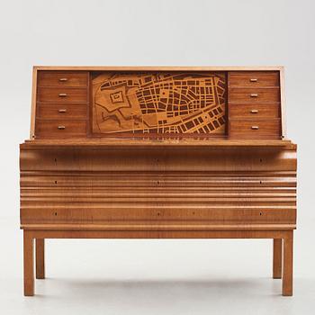 J. Hultberg Möbelverkstad, sekretär, Malmö 1930-tal.