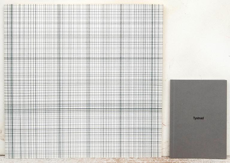 Håkan Bengtsson, pencil on MDF board, signed and dated 2017 on the back.