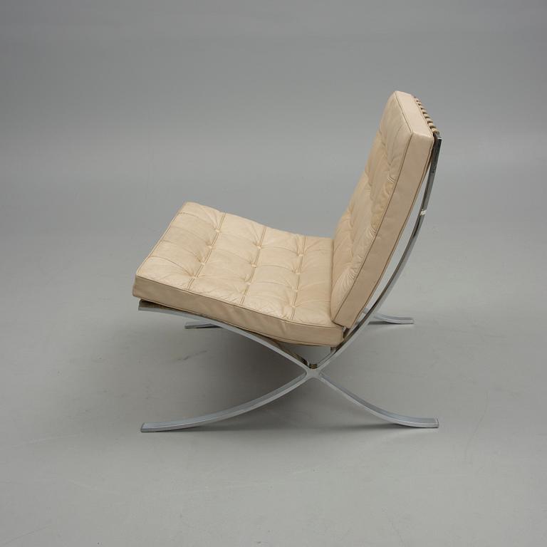 FÅTÖLJER, ett par, "Barcelona", Mies van der Rohe, 1960-tal.