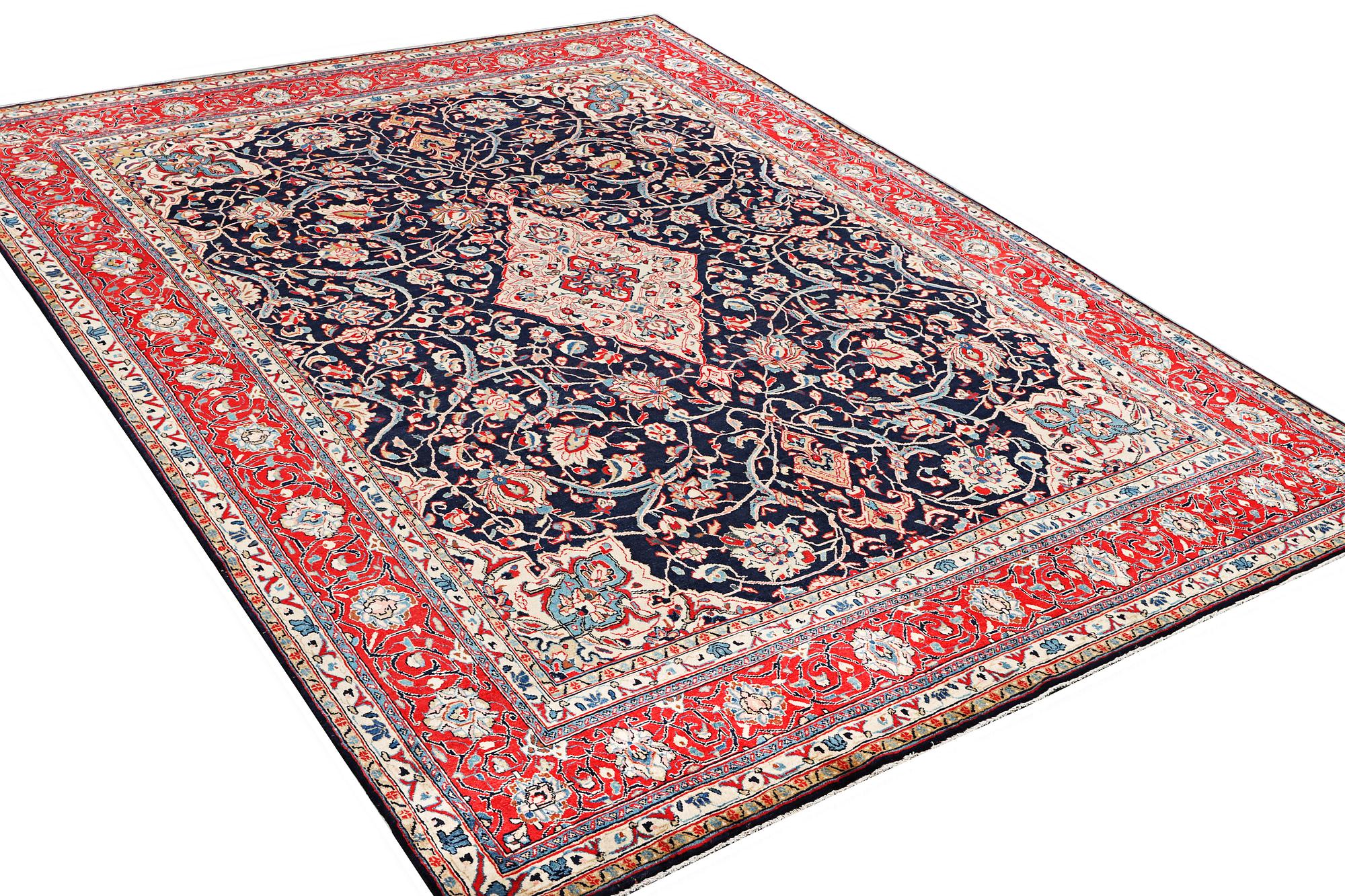 A Mhal carpet, a. 375 x 263 cm.