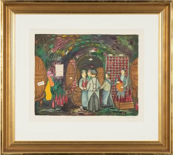 Lennart Jirlow, "Vinkällaren III".