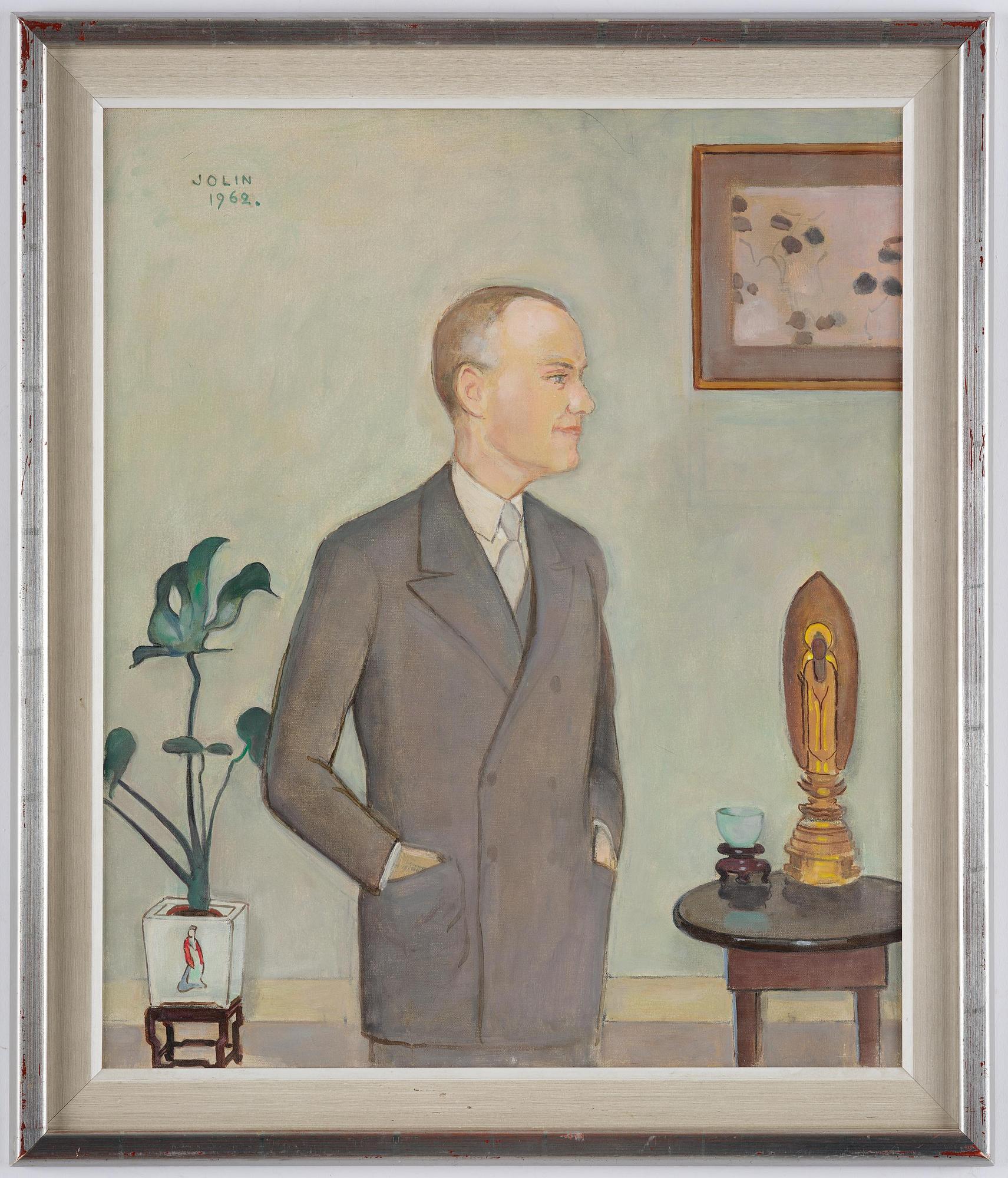 Einar Jolin, Self-portrait.