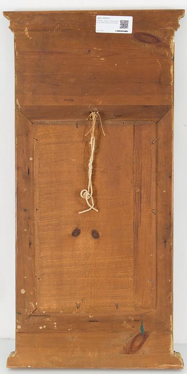 An Empire mirror marked W Lind, first half of the 19th century.