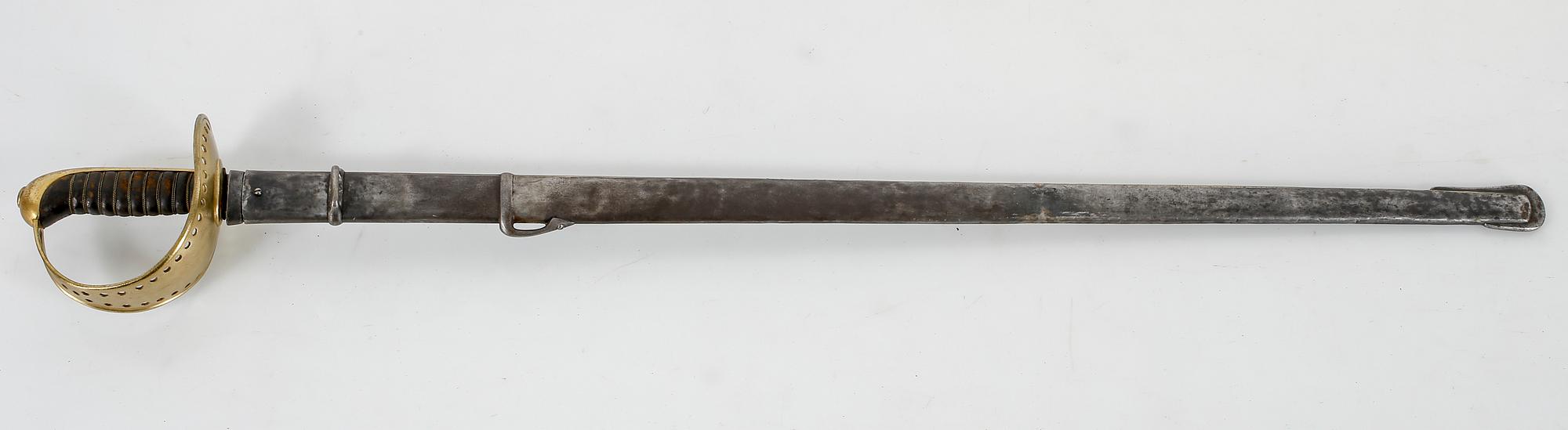 PALLASCH, för sergeant vid kavalleriet, m/1893. Tillverkad efter 1913.