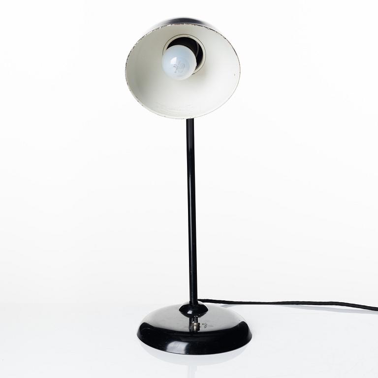 Christian Dell, a table lamp, Kaiser Idell, Germany, 1930-40s.