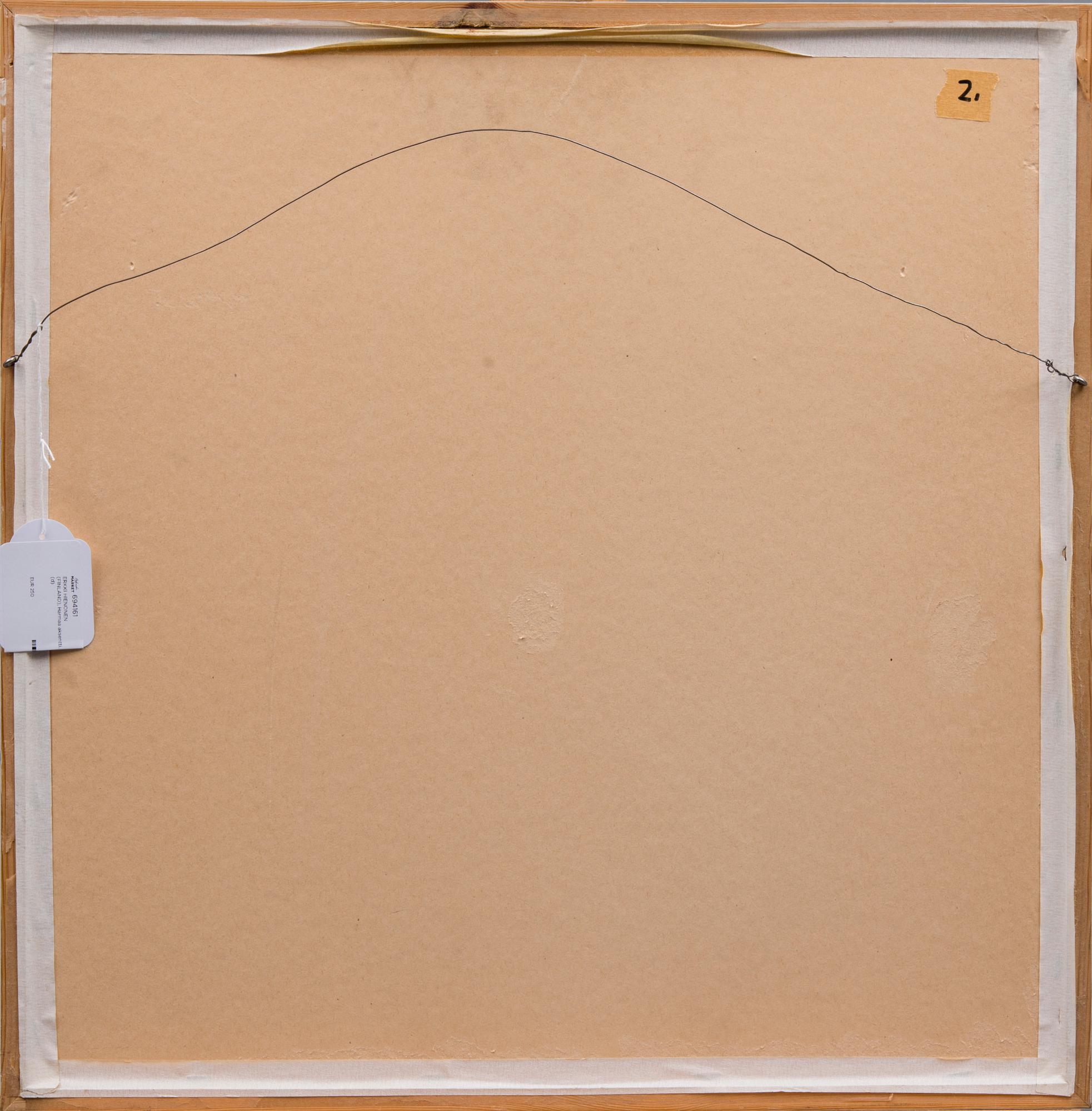 ERKKI HIENONEN, akavarell, signerad och daterad -67.