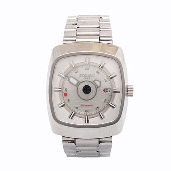 Zodiac Astrographic 125th anniversary, wristwatch, 41 X 46 mm.