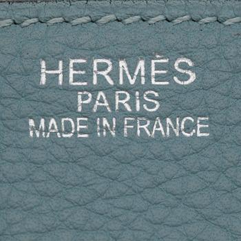 HERMÈS, a tourillon clemence ciel handbag, "Birkin 35".
