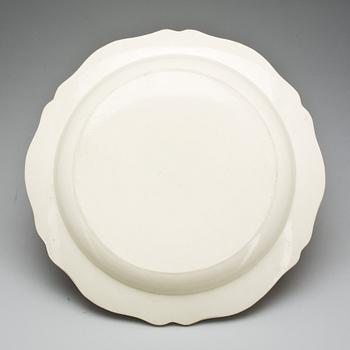 SKÅLFAT, flintgods. Empire, 1800-talets början.