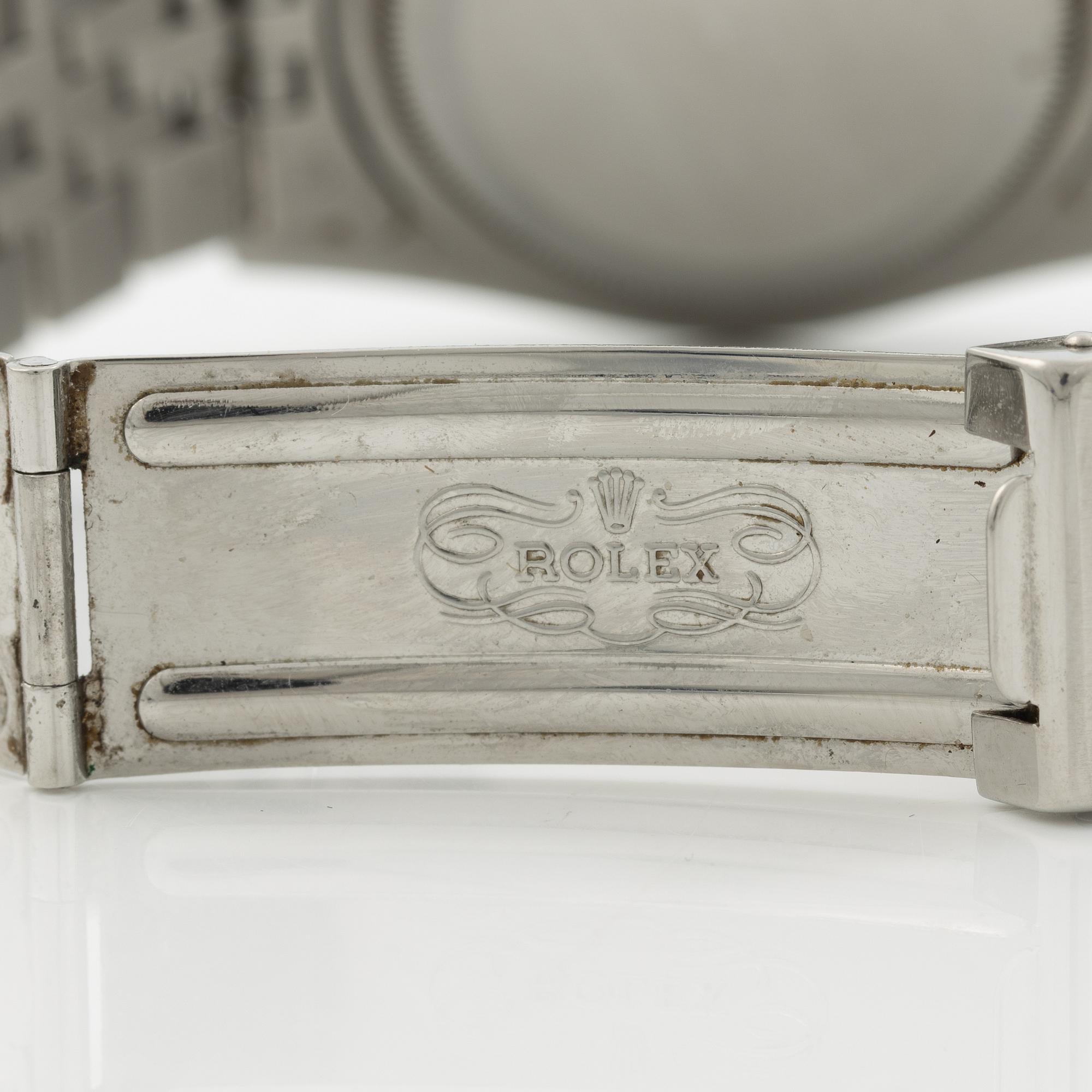 Rolex, Datejust, "Diamond Dial", wristwatch, 36 mm.