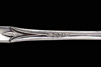 STRÖSKED, silver. Otto Holm, Lund 1896. 40 g.