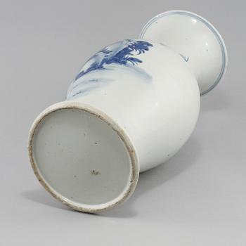 VAS, porslin, Kina, sen Qing, 1800/1900-tal.