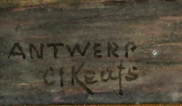 CECIL JACK KEATS, akvarell, sign.