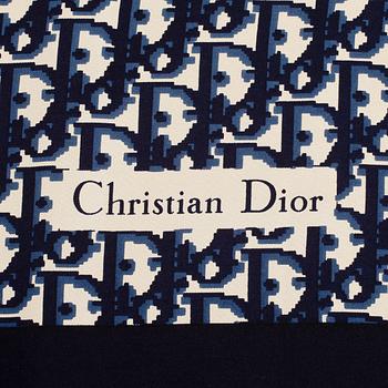 SCARF, 2 st, siden och cashmere, Dior.