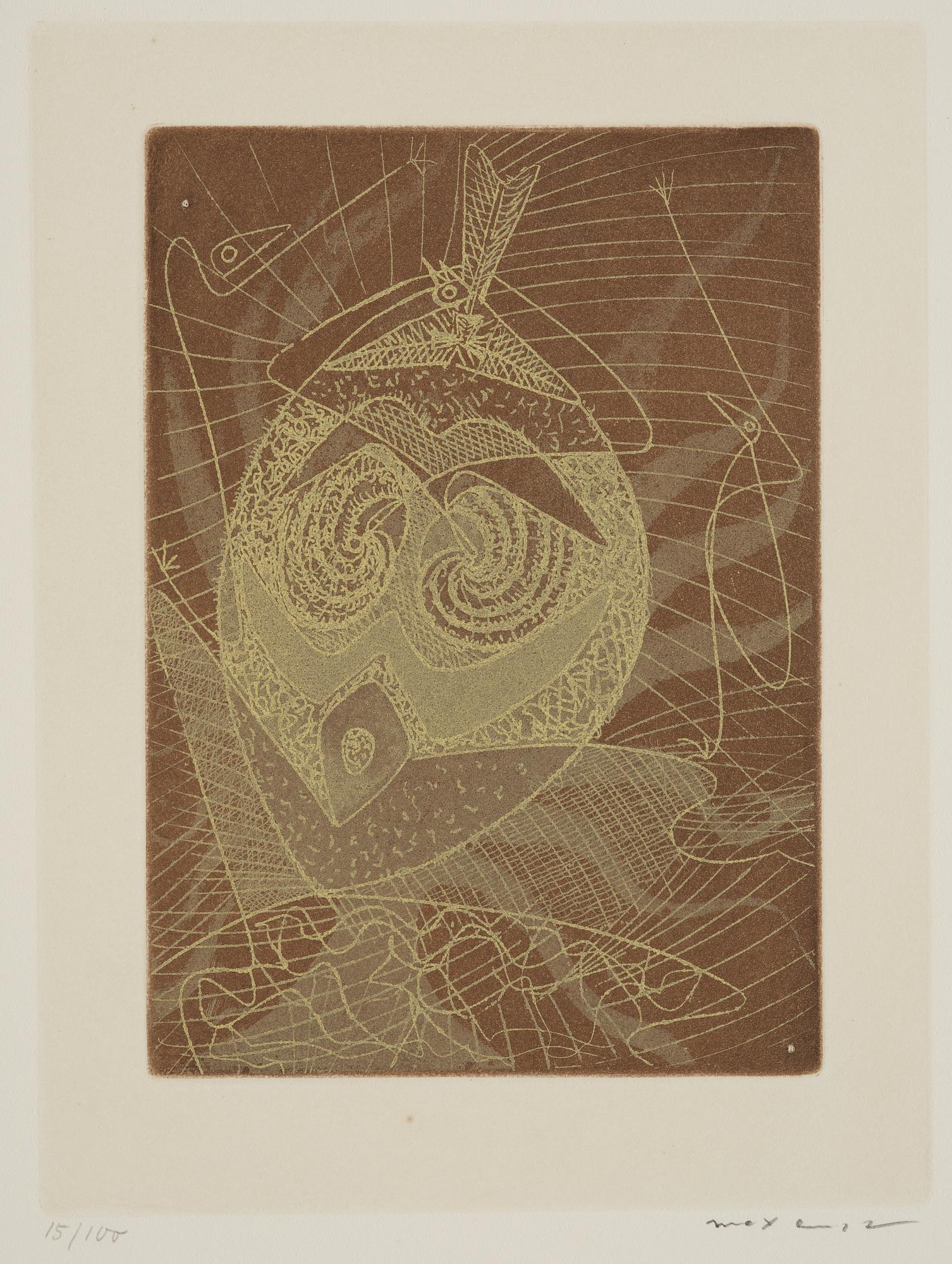 Max Ernst, "Masque".