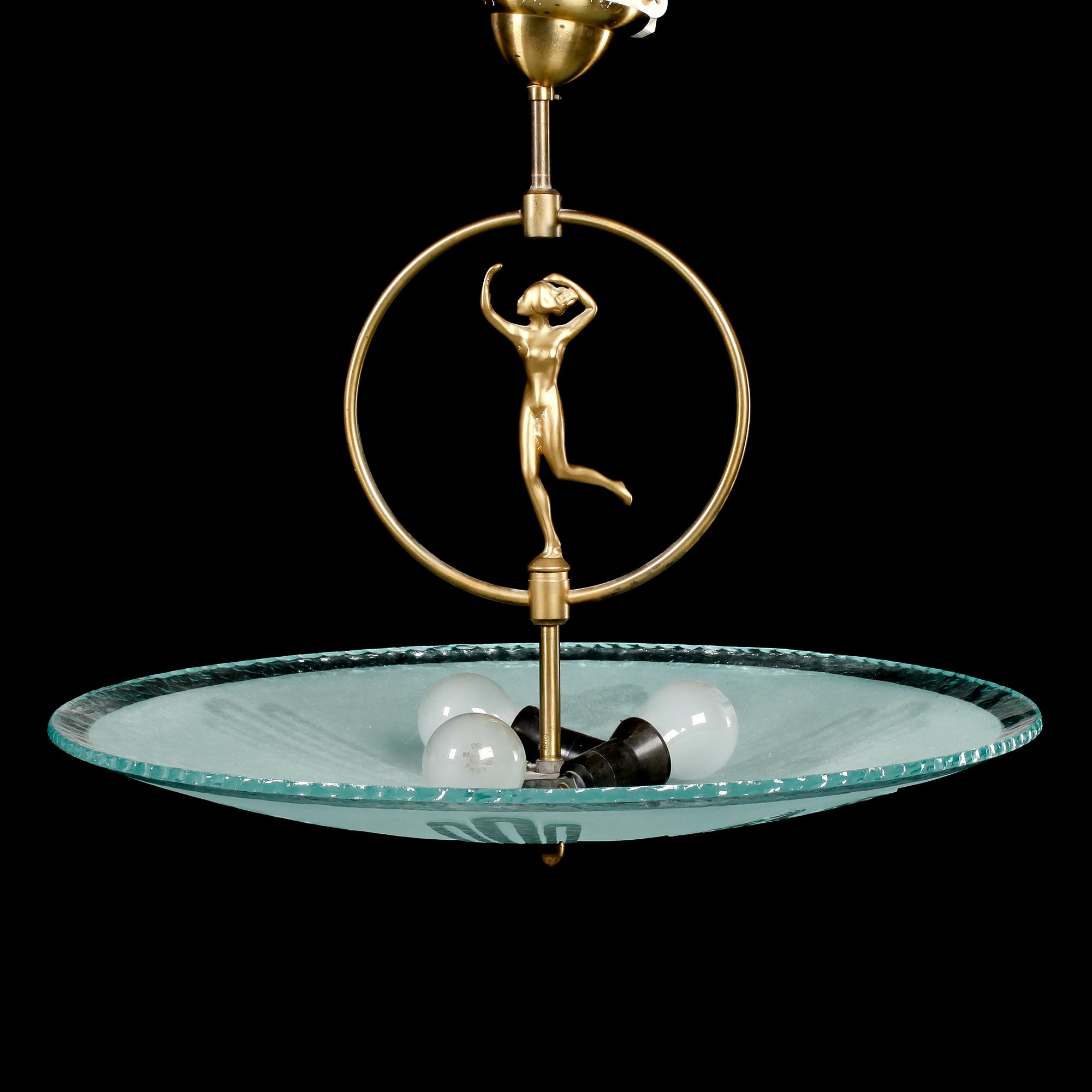 TAKLAMPA, Sverige, 1920-30-tal, höjd 45 cm.