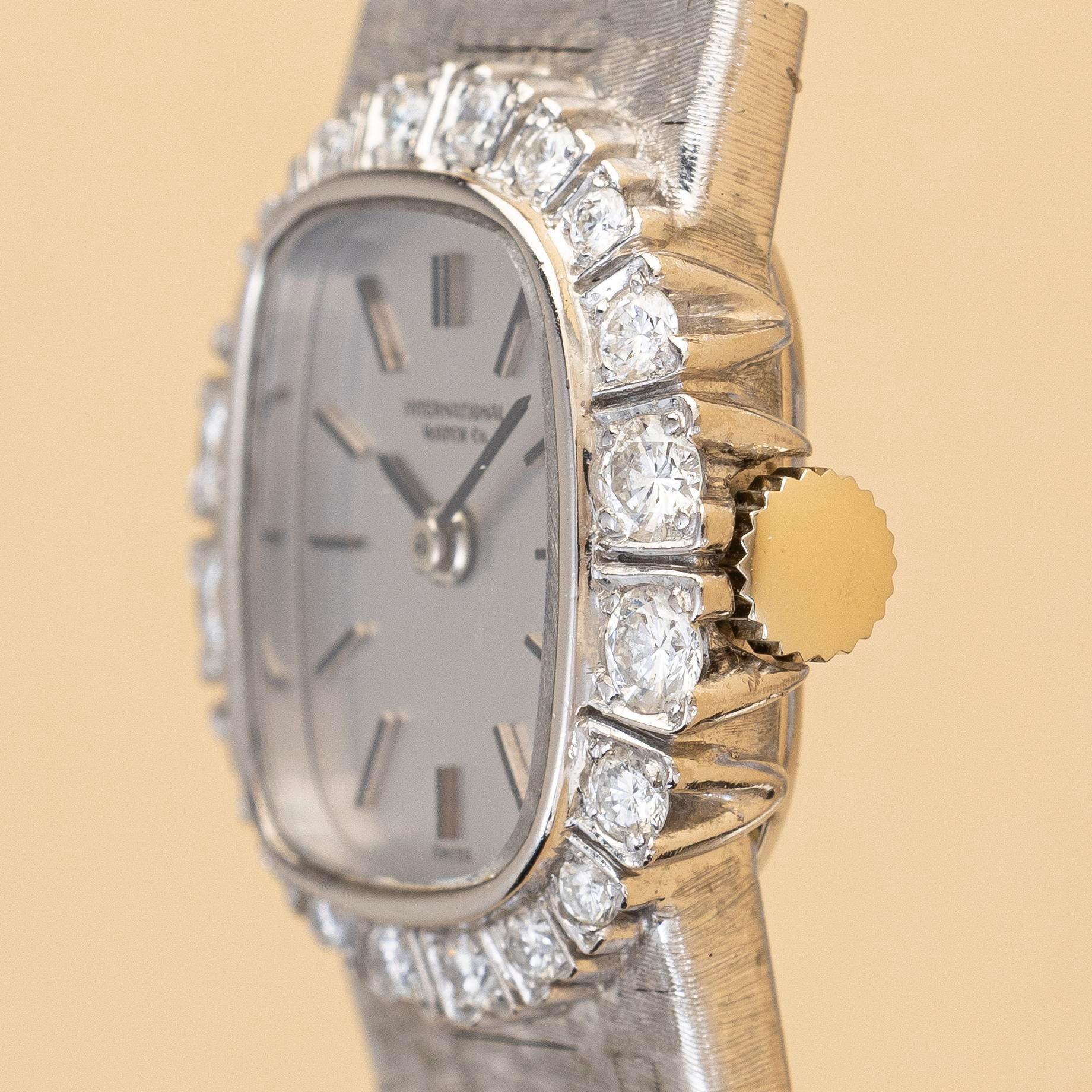 IWC, "Diamond bezel", ca 1973.