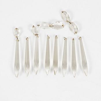 A pair of Gustavian style wall sconces, early 20th Century.