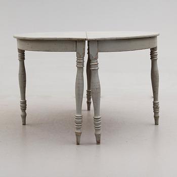 VÄGGBORD, 1 par, 1800-talets mitt.
