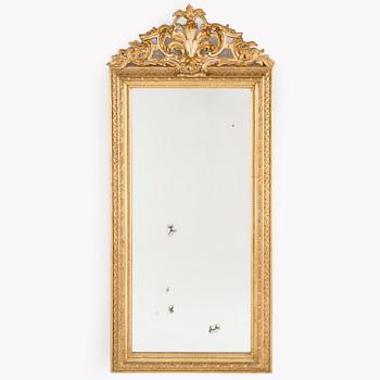 A late 19th century mirror.