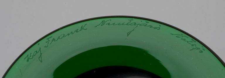 POKAL, glas, signerad Kaj Franck, Nuutajärvi Notsjö, 1970-tal.